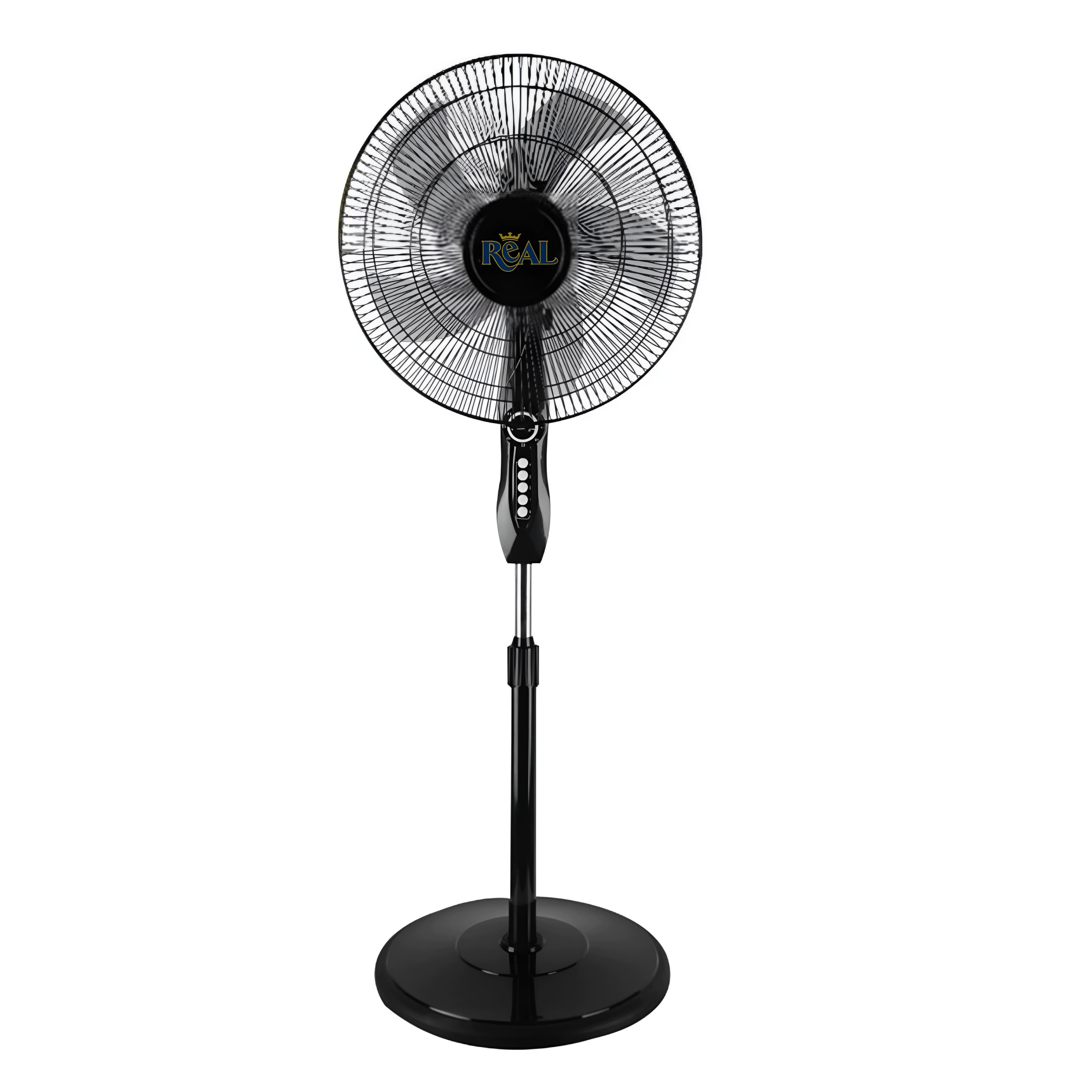 REAL 16 Inch RL -6380 5As Blade With Lower Noise Pedestal ( Stand ) Fan 