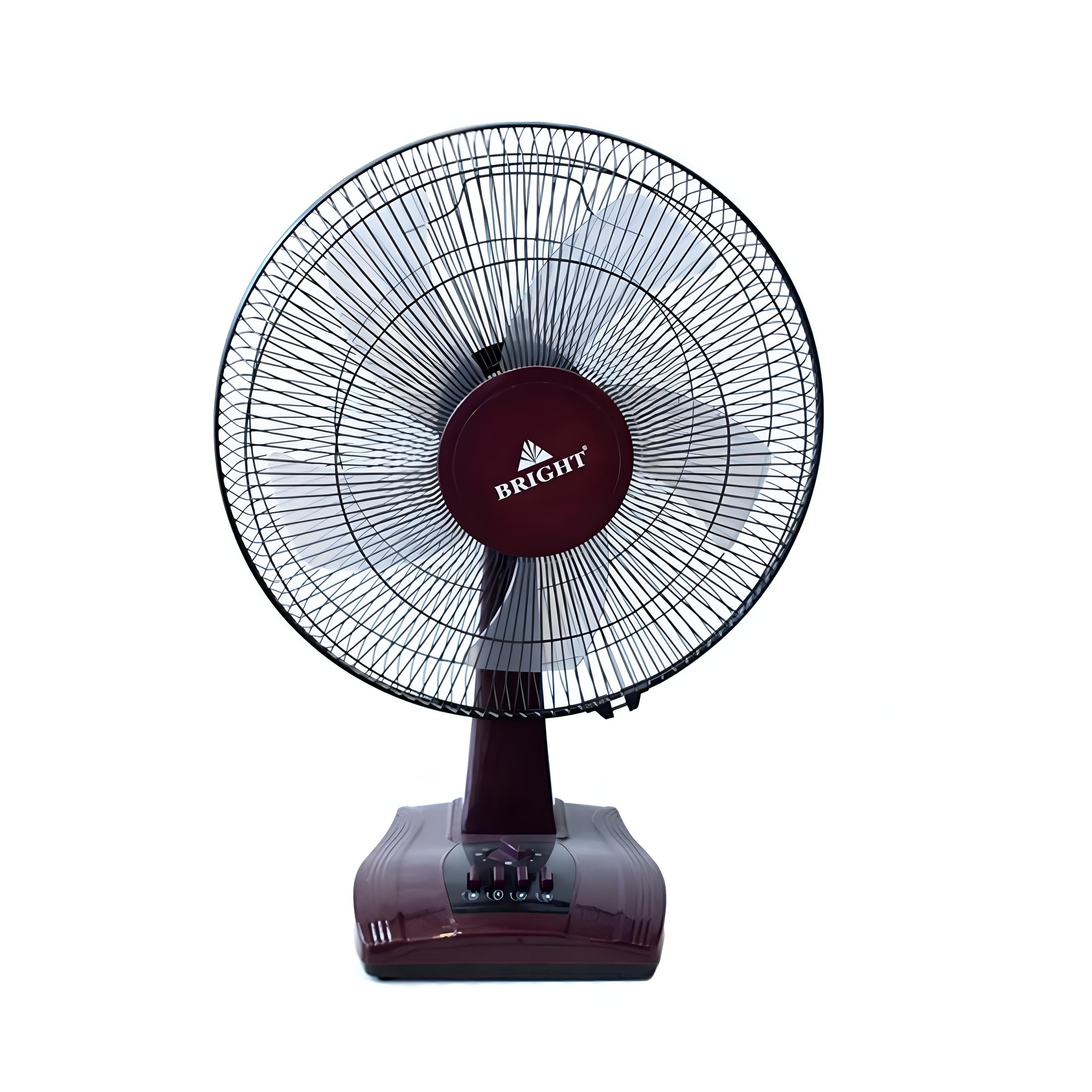 BRIGHT 16 Inch BR 16-88 Free Neck Device for Easy Adjustment Table Fan