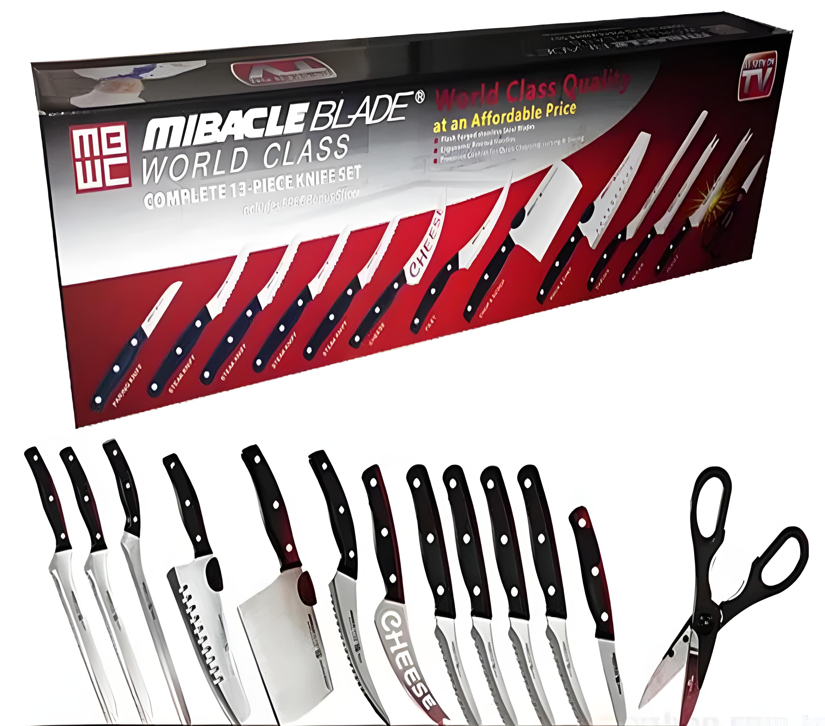 Miracle Blade World Class 13 pcs Set