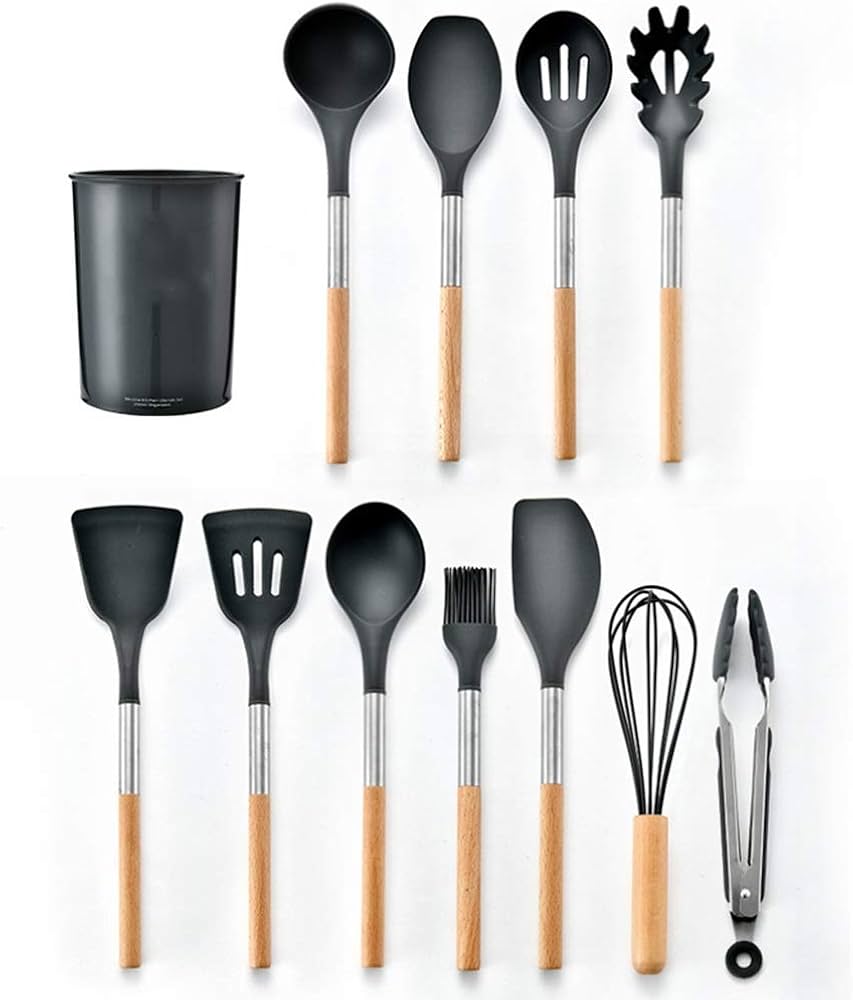 SILICONE KITCHEN SET (12 PIECES)