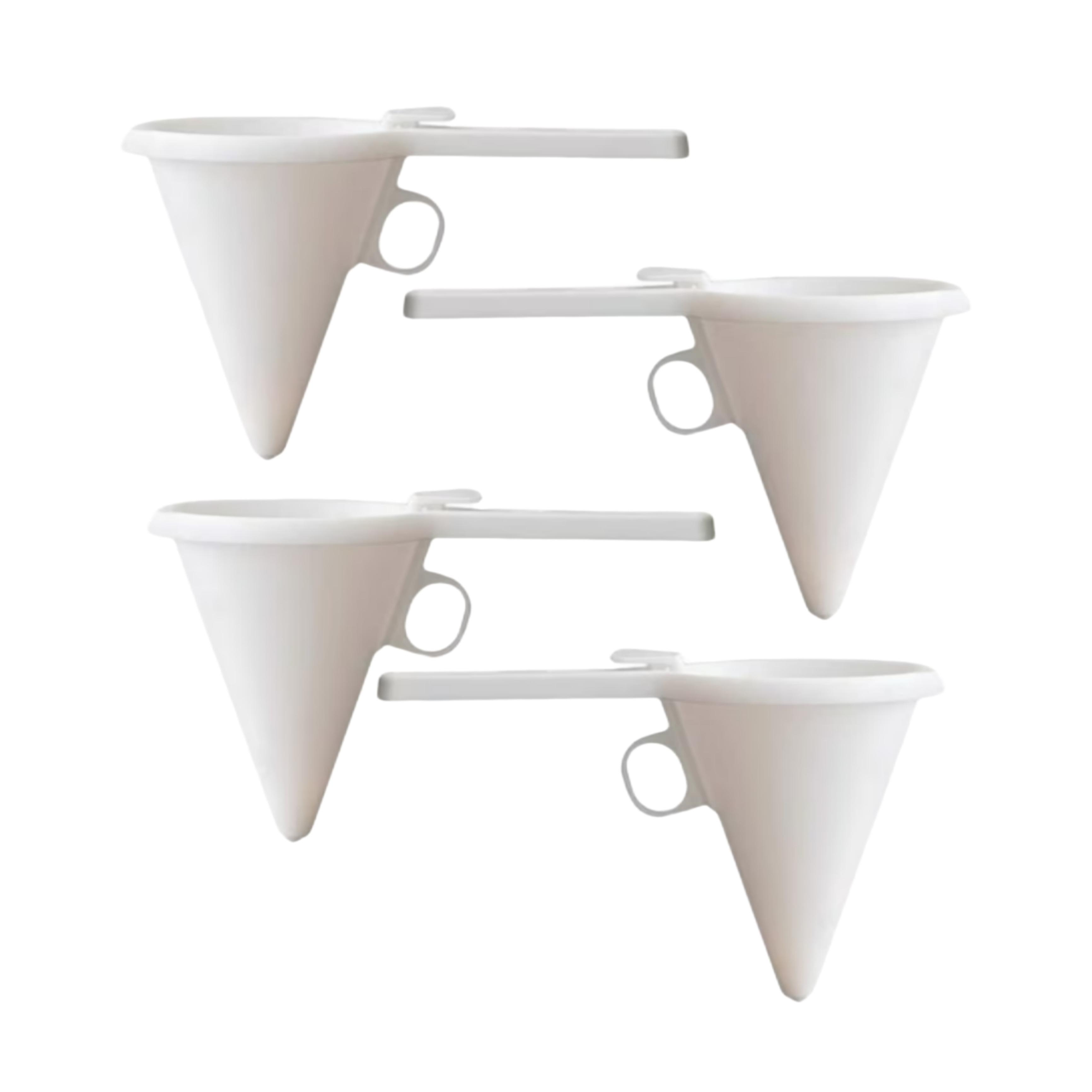 Funnels for Kitchen Use, Handheld Portion Cup-Cake Chocolate Dispenser Separator Cup Butter Frosting