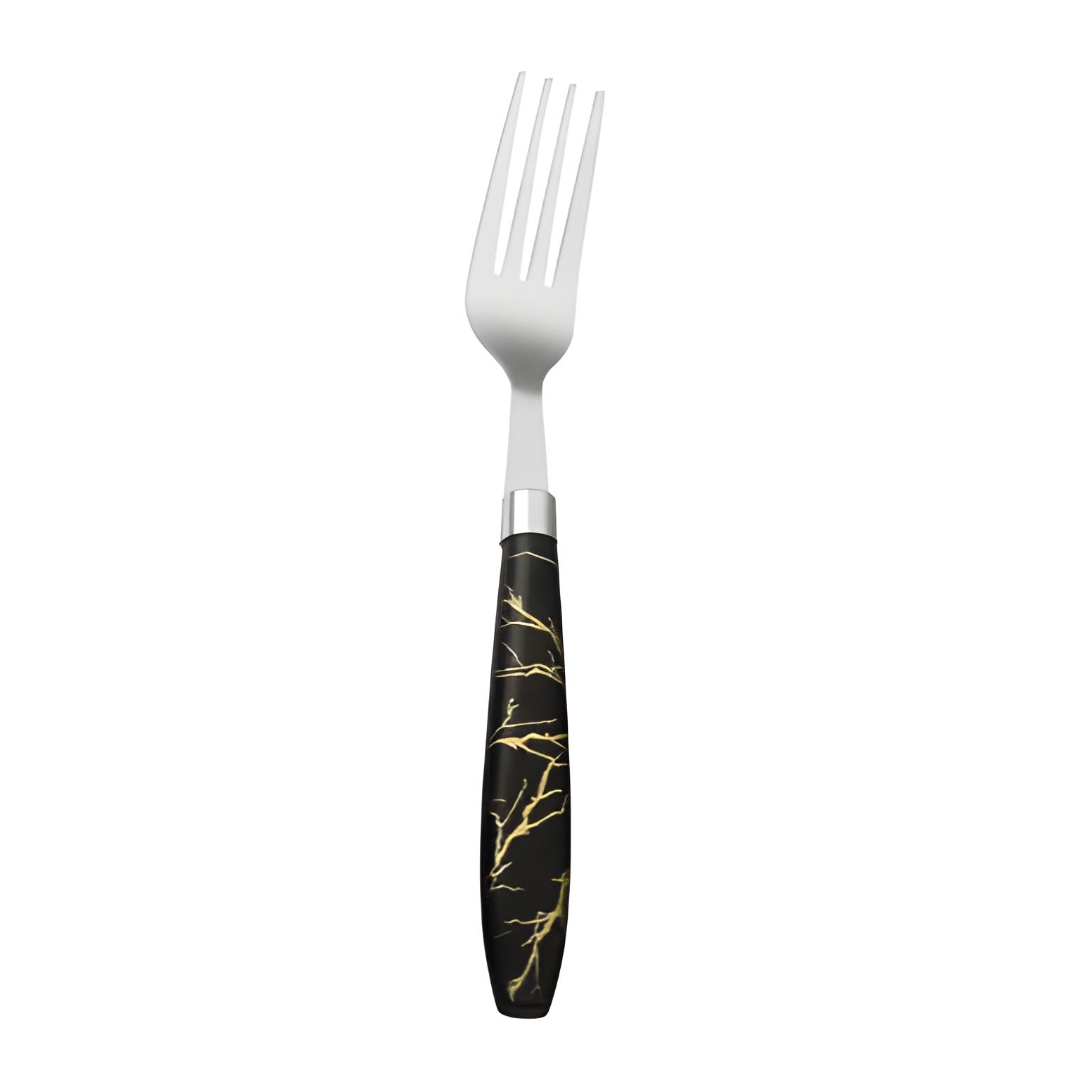 Ceramic Finish Style Stainless Steel Premium Fork