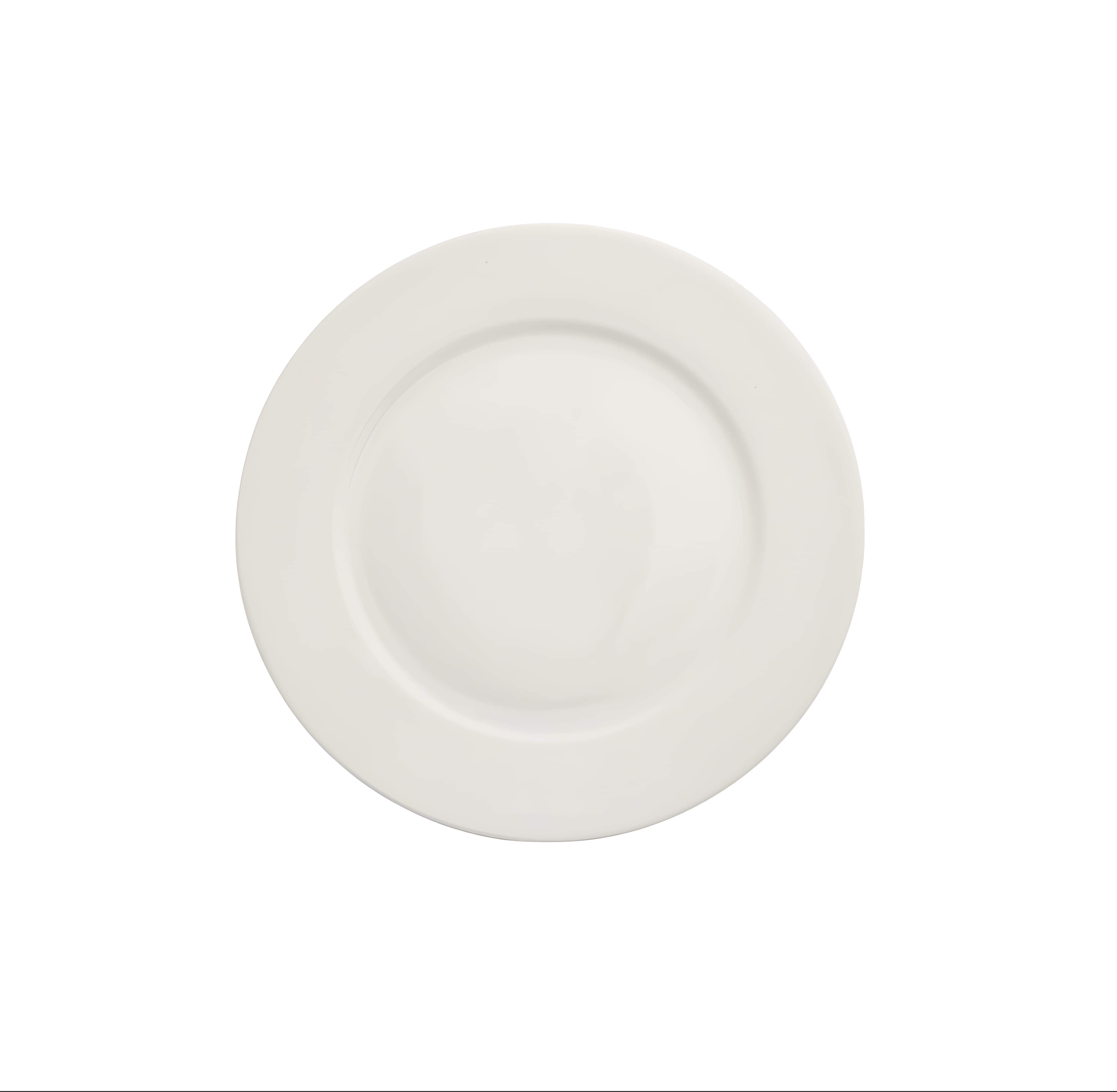 WHITE PORCELAIN PLATE