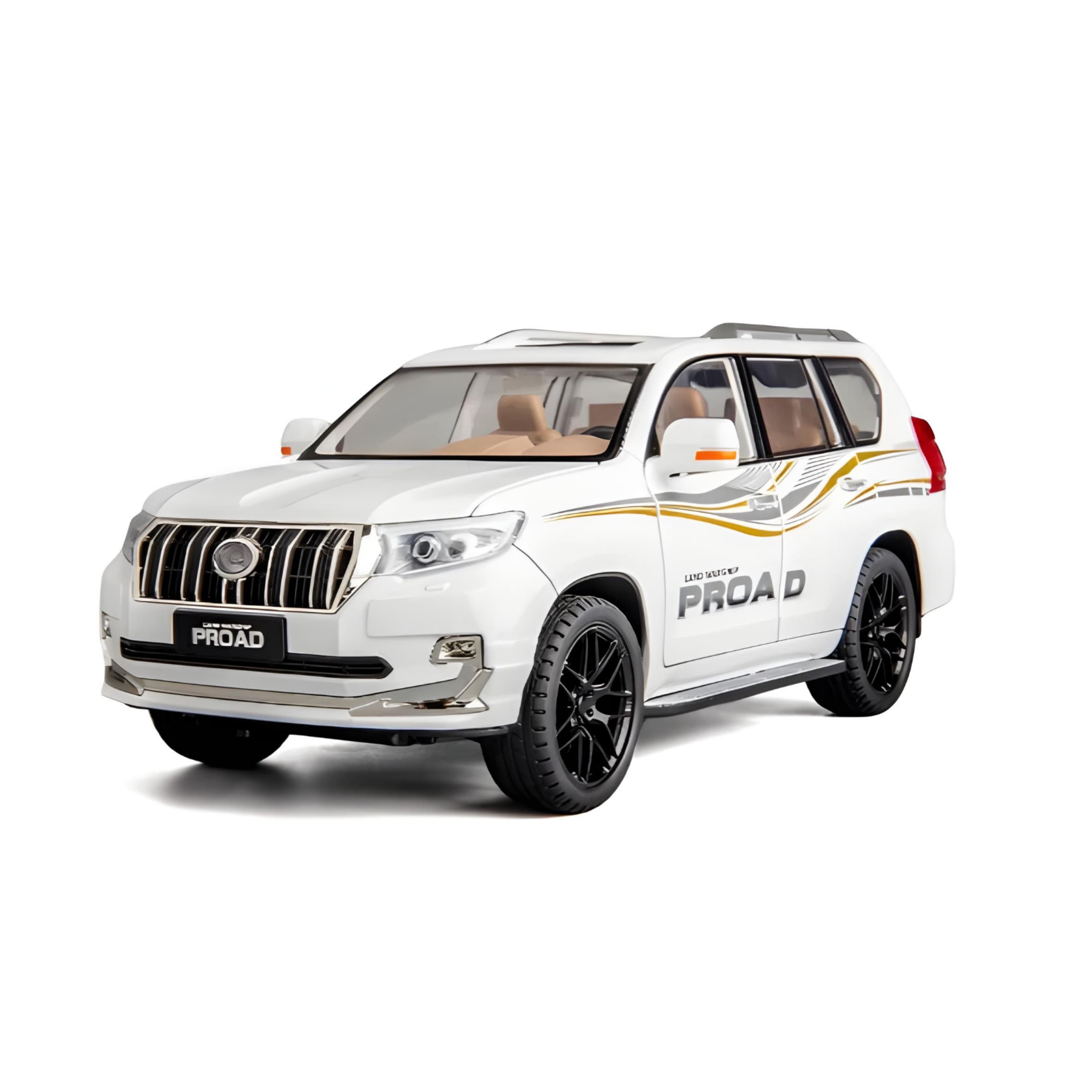 Die Cast Toyota Prado Model Car (1:24 Scale)  SUV Jeep  (TOY453)