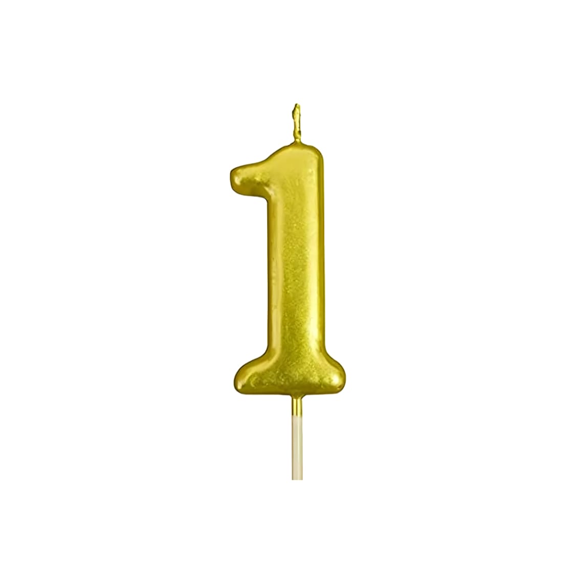 GOLD NUMBER CANDLE