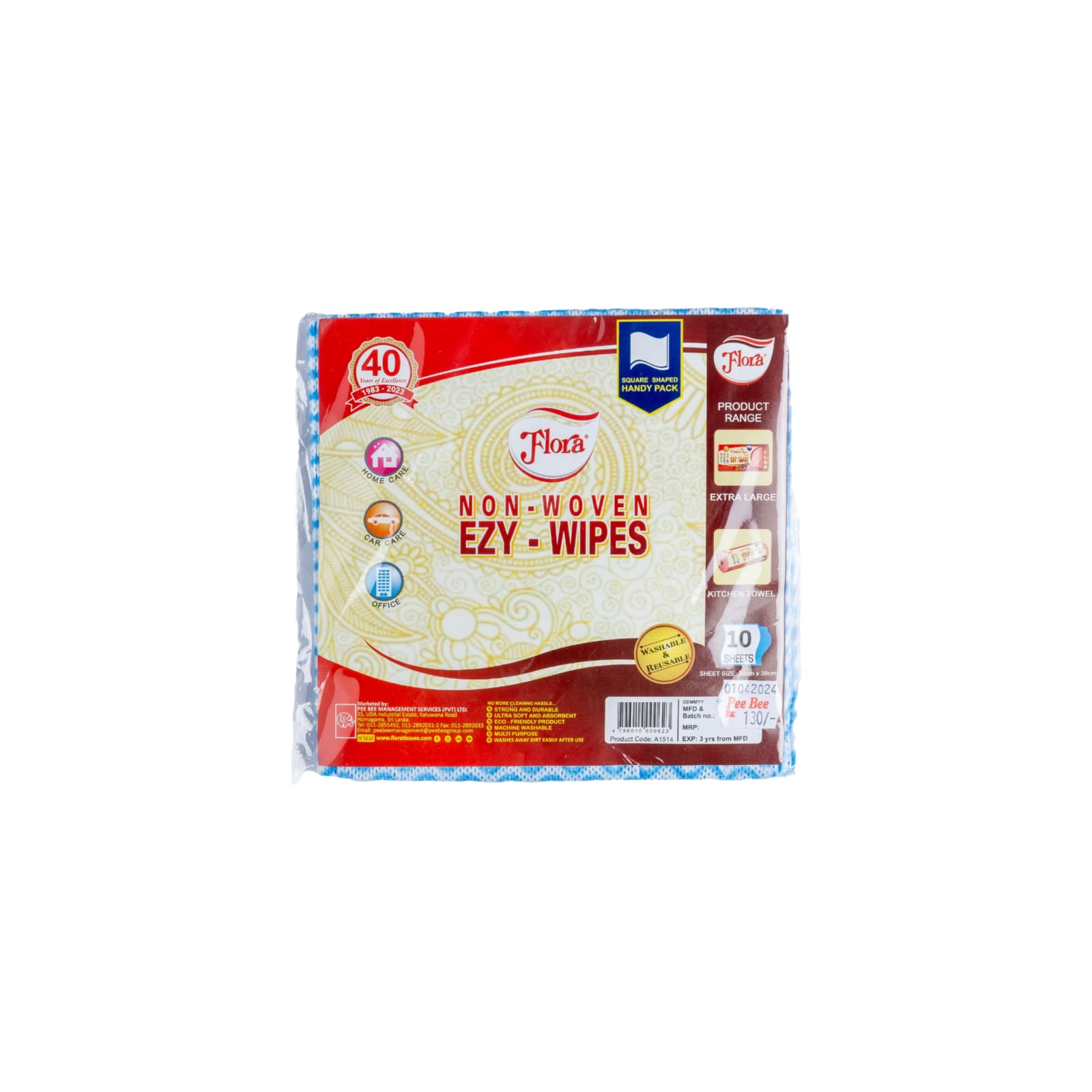 NON WOVEN EZY WIPES