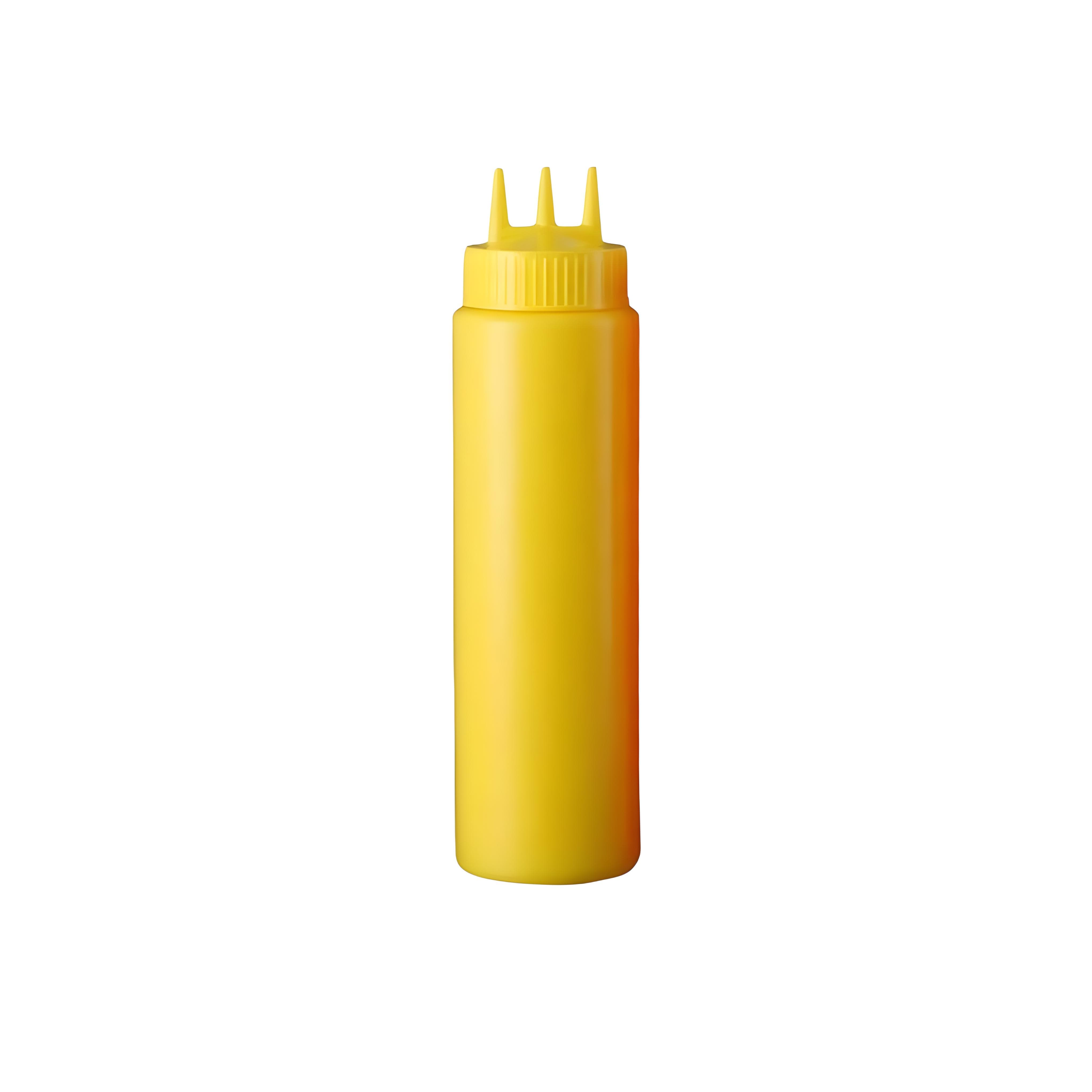 PLASTIC TRIPLE HOLE SAUCE BOTTLE 