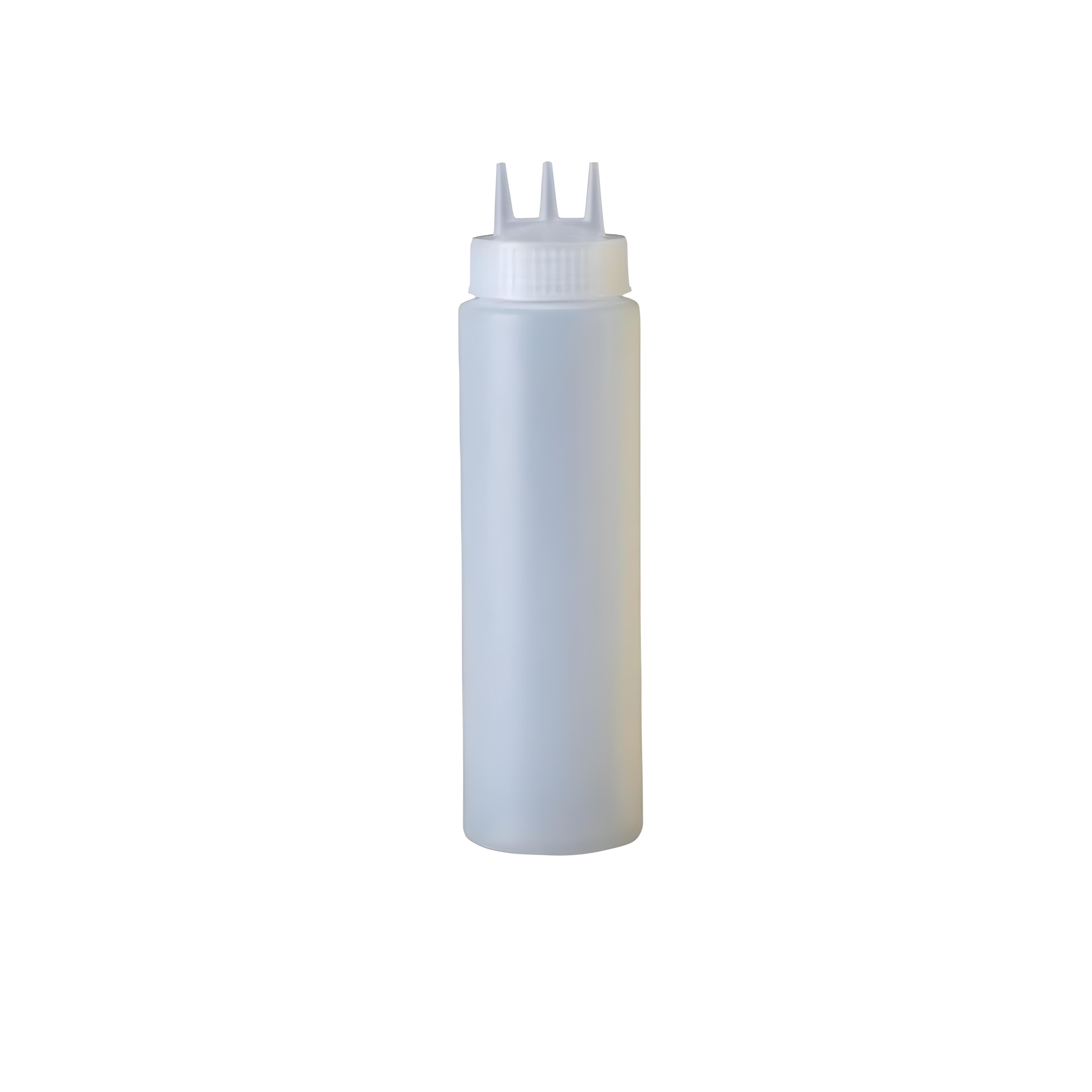 PLASTIC TRIPLE HOLE SAUCE BOTTLE 